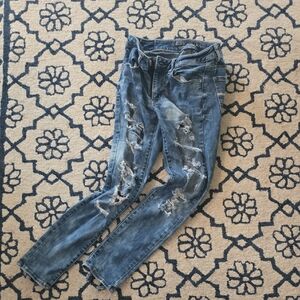 American Eagle Outfitters Ripped Denim Jeans